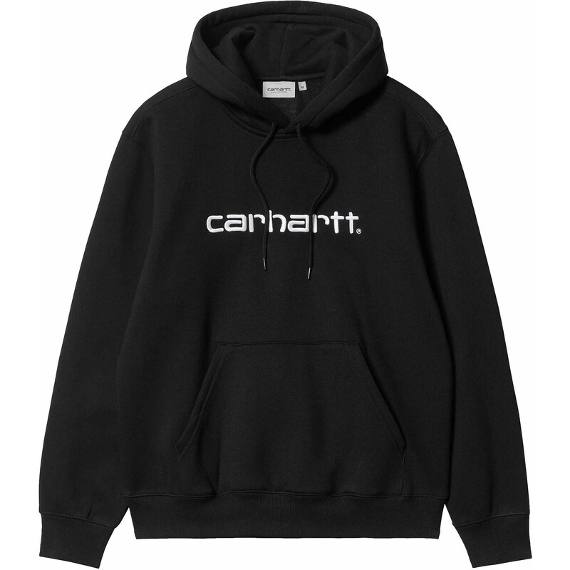 Carhartt WIP Mikina černá / bílá