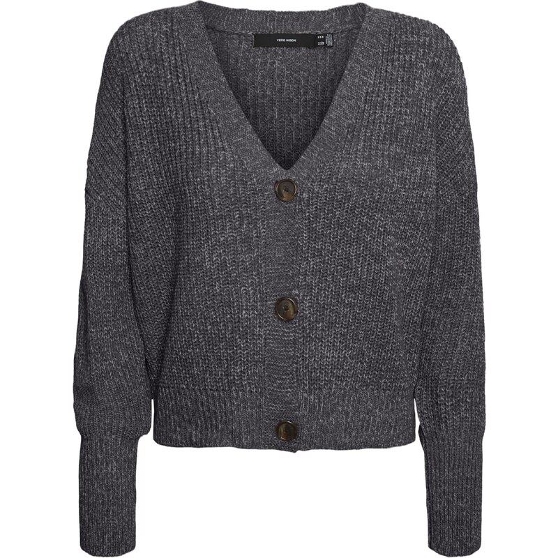 VERO MODA Kardigan 'VMLea' tmavě šedá