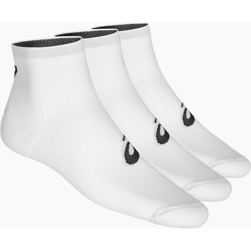 Běžecké ponožky ASICS Quarter 3 pary white