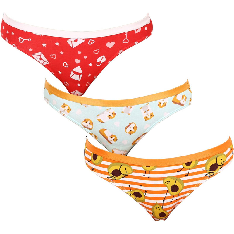 3PACK veselé dámské kalhotky Dedoles (K1319229137) 96255676
