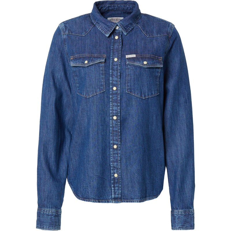 GUESS JEANS Halenka tmavě modrá 96261527