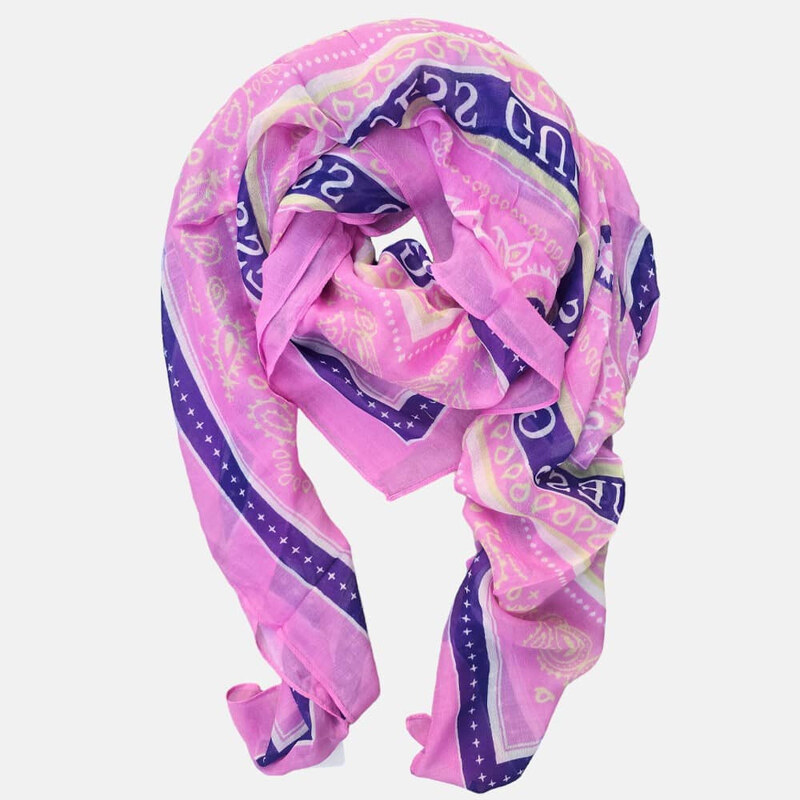 Růžový šátek Guess 55929 114631719