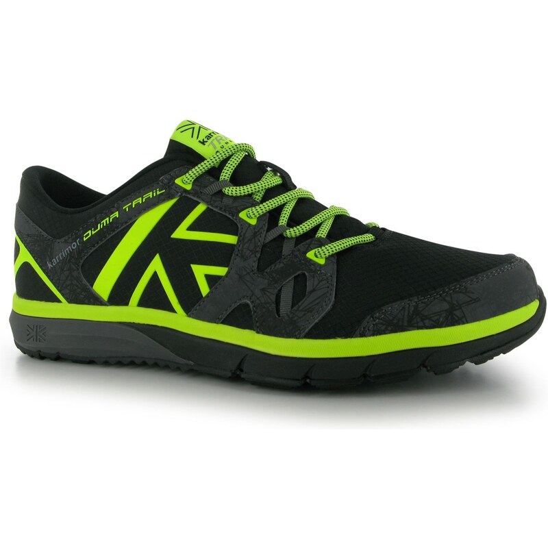 boty Karrimor Duma Trail pánské Running Shoes Blck/Charc/Lime