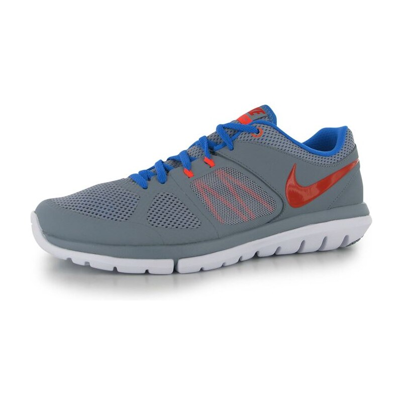 Nike Flex 2014 Run Pánské Běžecká obuv Grey/Oran/Blue