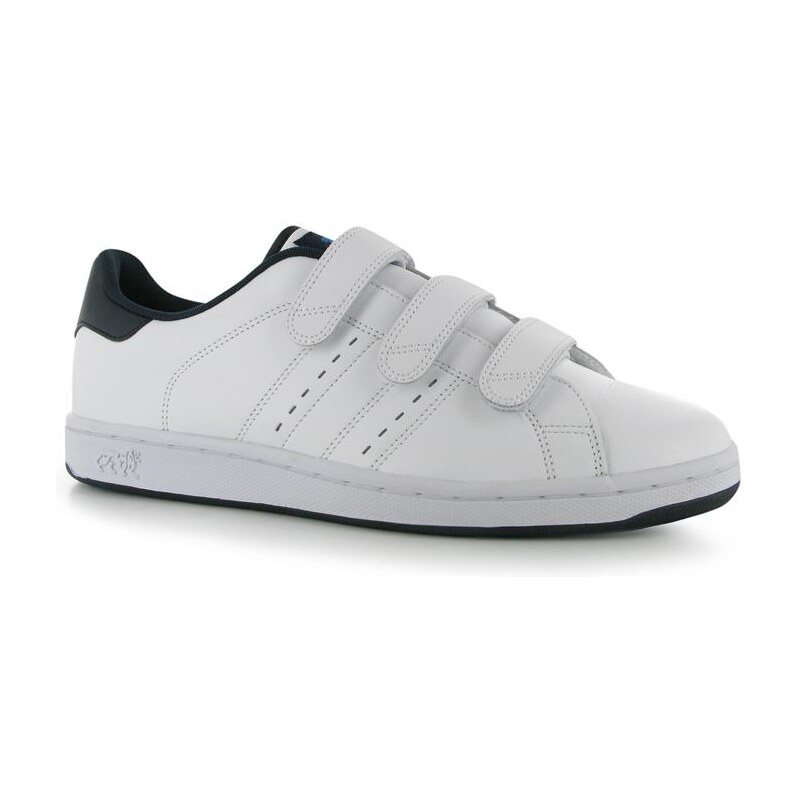 Lonsdale Leyton Mens Trainers White/Navy