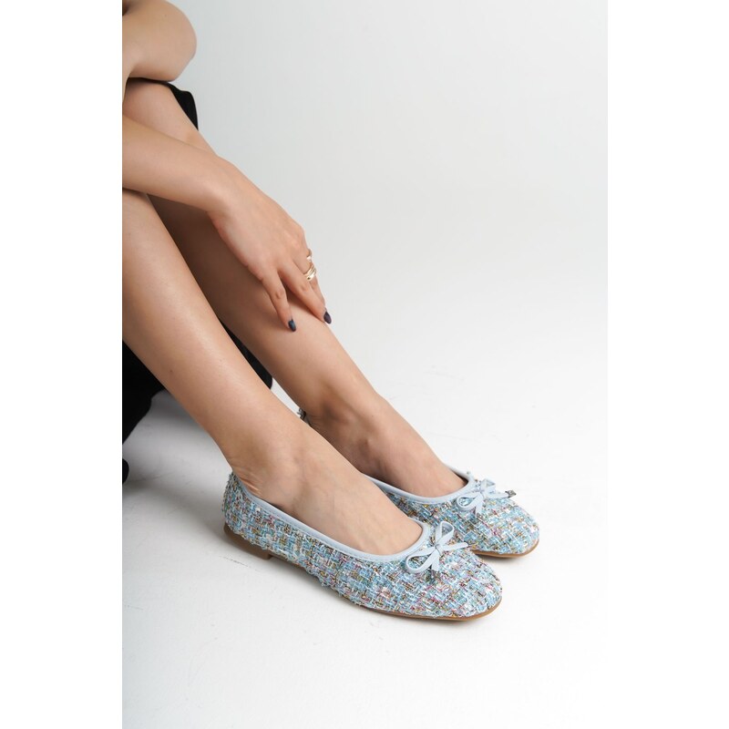 Capone Outfitters Hana Trend Women Baby Blue Ballerina