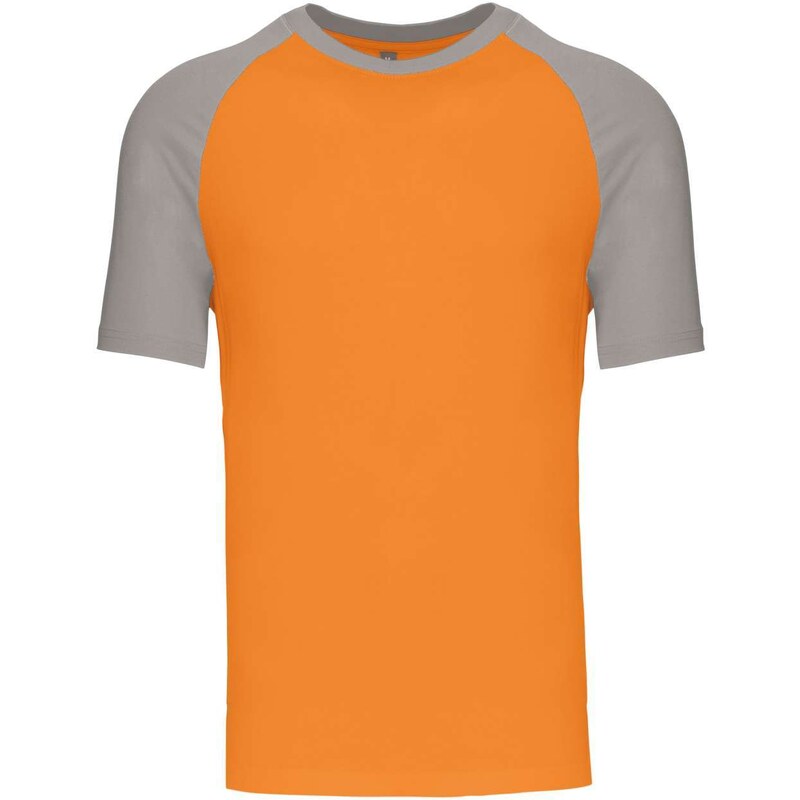 Kariban Pánské baseball tričko s krátkým rukávem Two Tone –