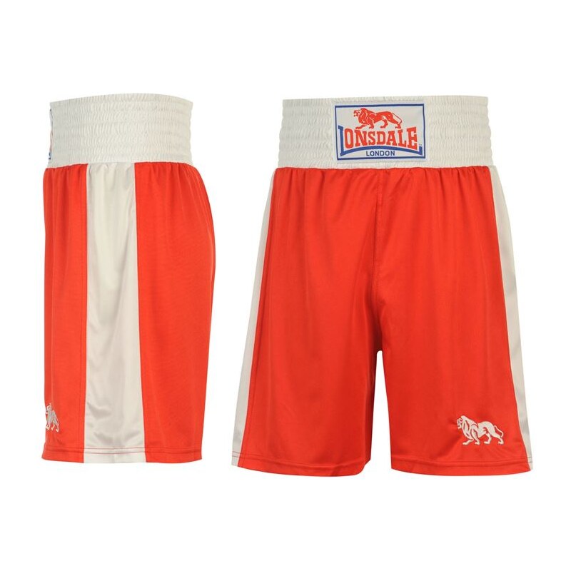 Lonsdale Box Short Snr Red/White