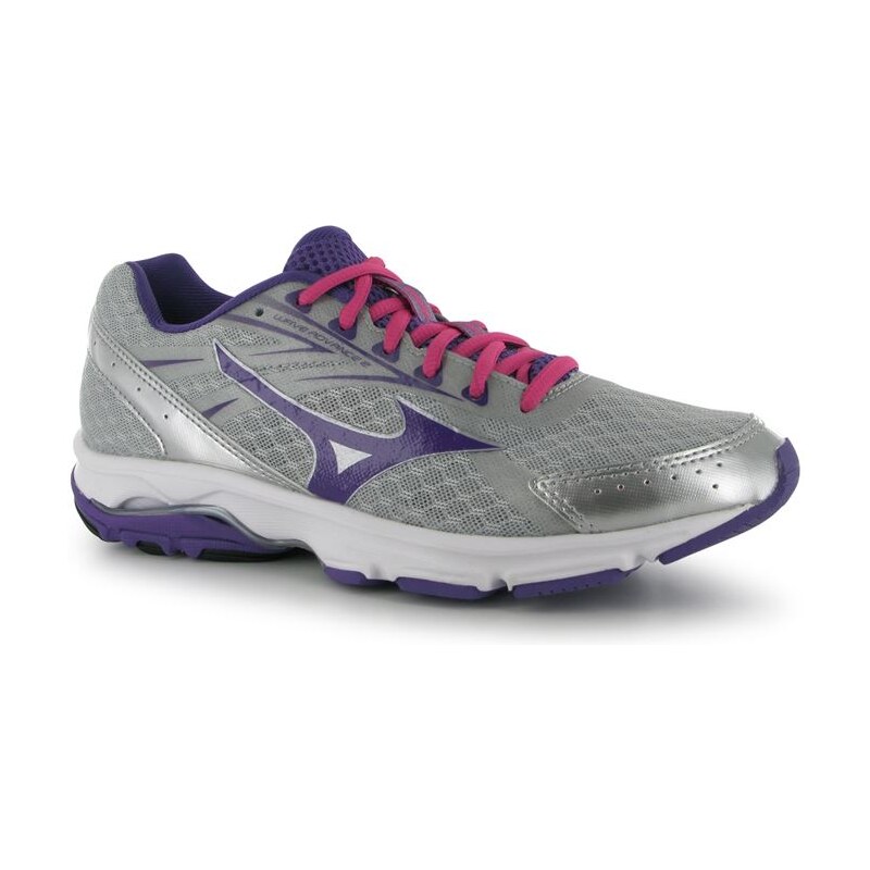 boty Mizuno Wave Advance 2 Running Shoes dámské Silver/Purple