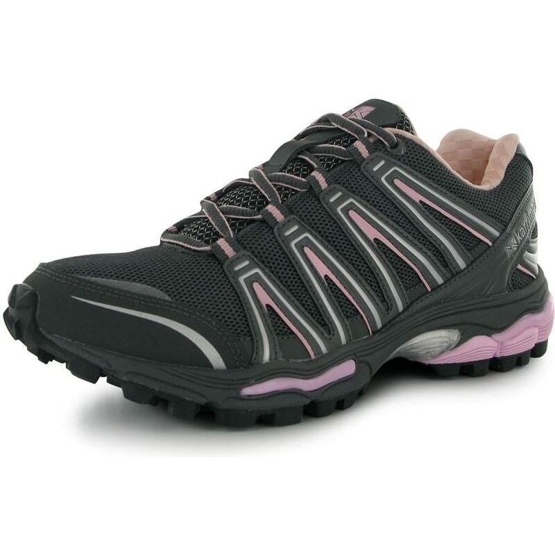Karrimor Tempo Trail Ladies Running Shoes Charcoal/Pink