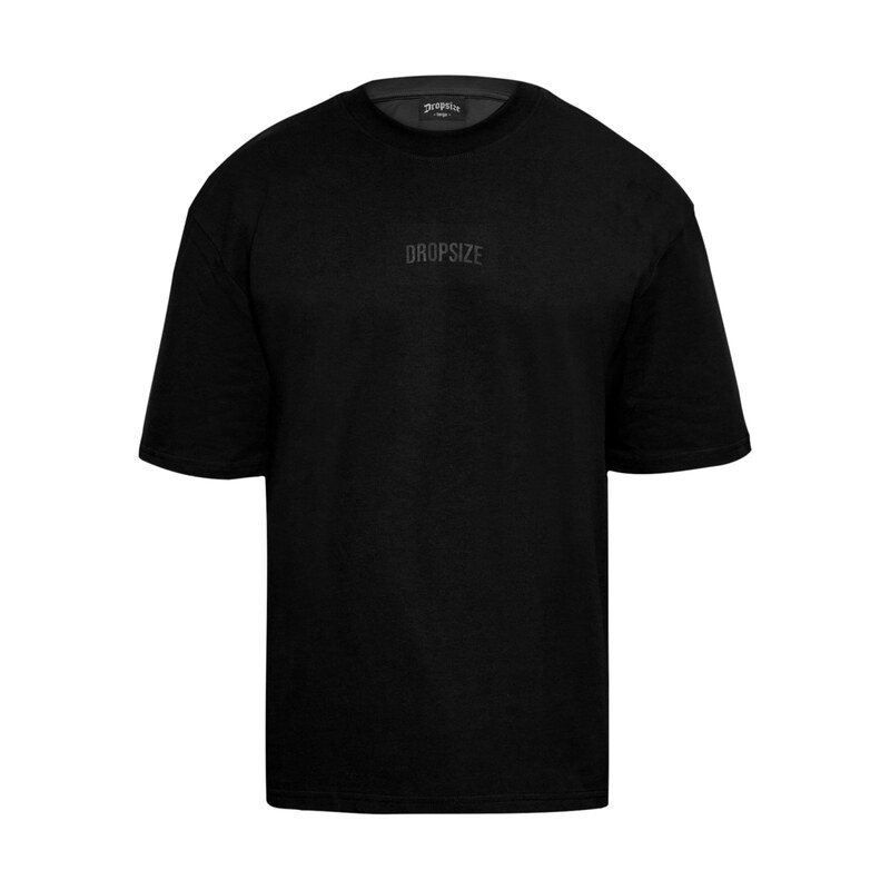 Dropsize Tričko antracitová / černá