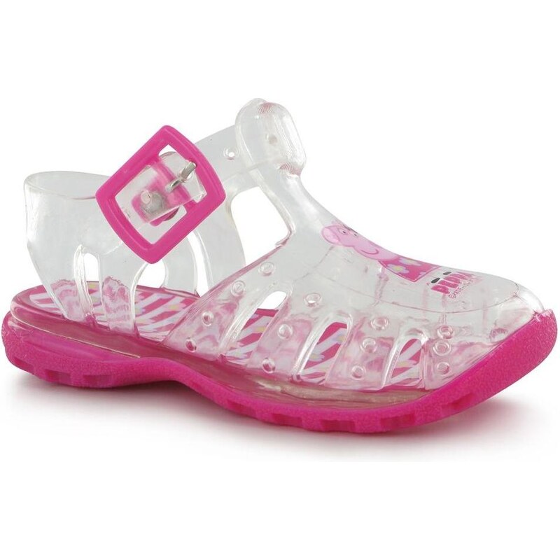 Disney Peppa Pig Jelly Sandals Infants Clear/Pink