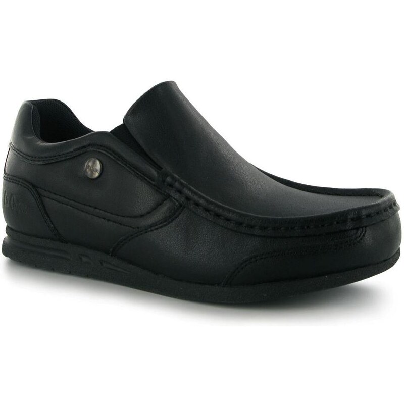 Lee Cooper Back To School Slip Shoes Childrens Black