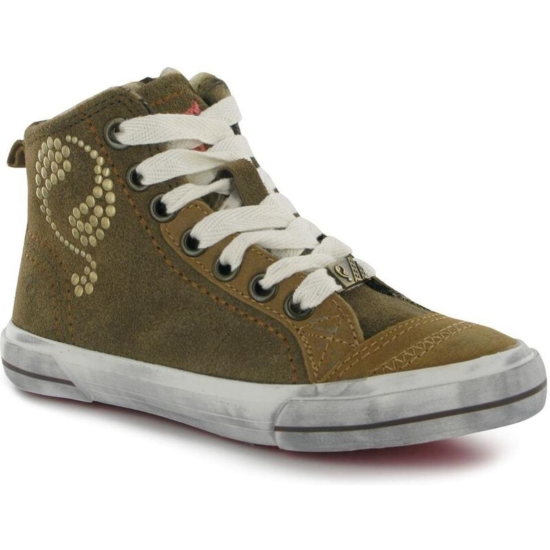 Pumpkin Patch Pumpkin Colombo Childrens Trainers Taupe