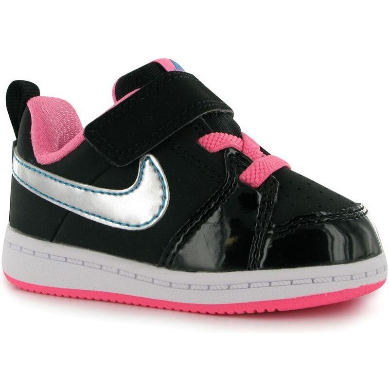 Kickers Nike Backboard 2 Infant Girls Trainers Black/Pink