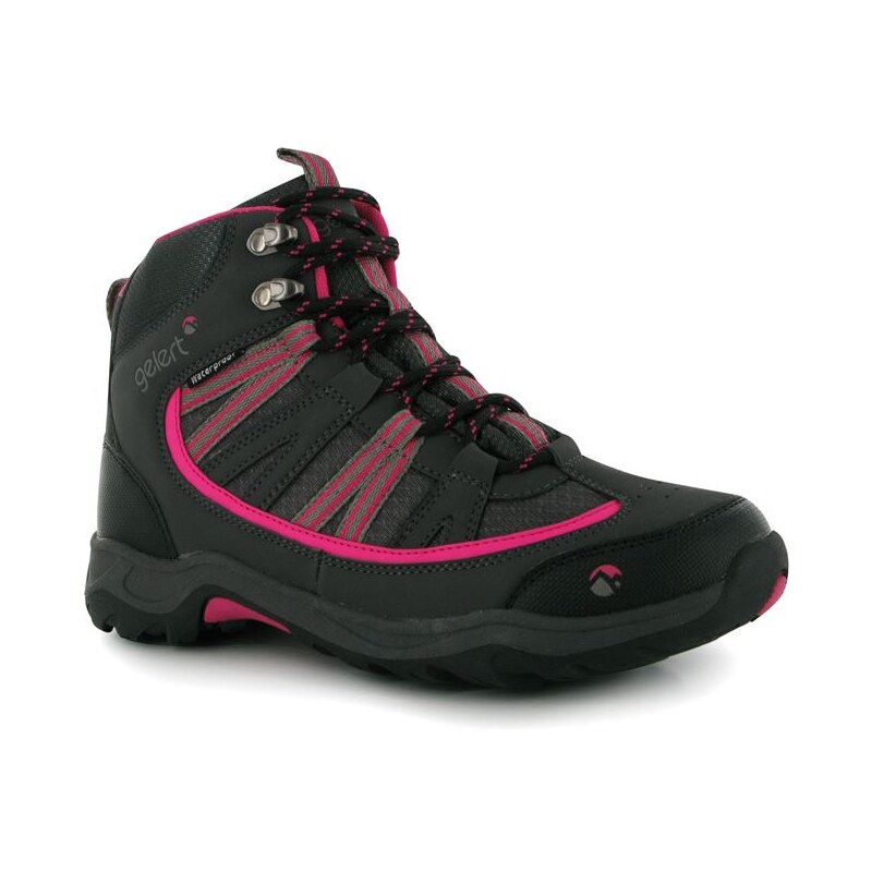 Gelert Horizon dětské Walking Boots Charcoal/Pink