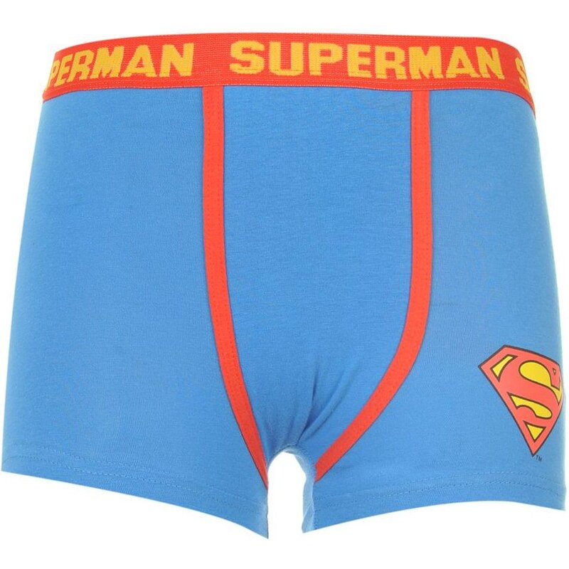 DC Comics Single Boxer Shorts dětské Blue
