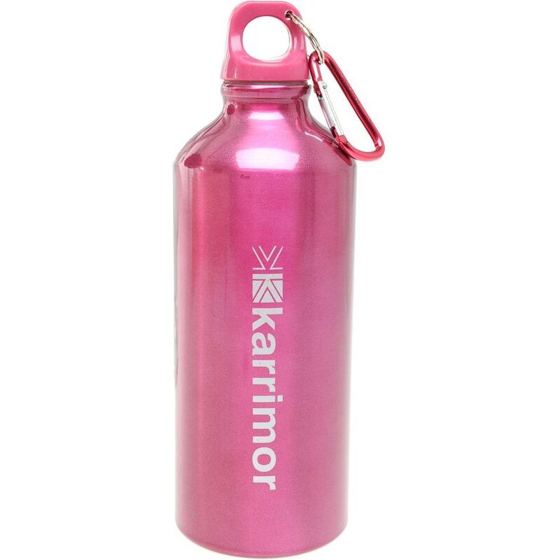 Karrimor Aluminium Drinks Bottle 600ml Hot Pink Jedna velikost