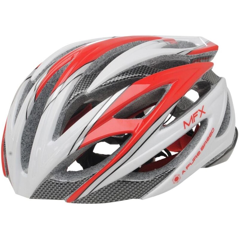 MFX A Pure Breed Bike Helmet White/Red M
