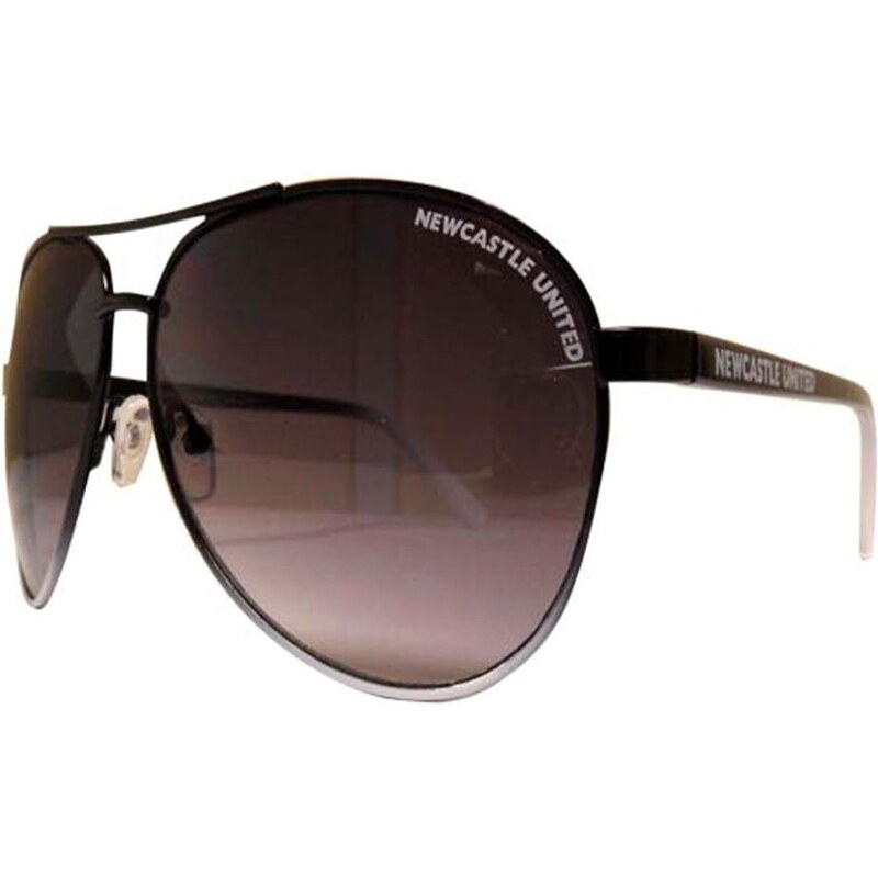 NUFC Aviator Sunglasses Black/White Jedna velikost