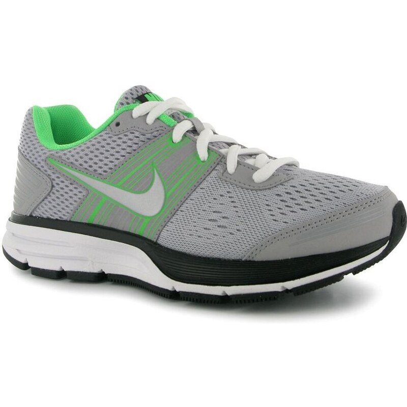 Nike Air Pegasus Plus 29 Running Shoes Junior Grey/Silv/Green