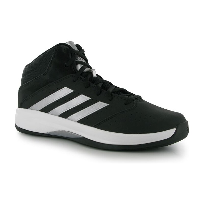 basketbalové boty adidas Isolation 2 pánské Black/Silv/Wht