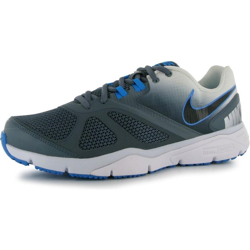 Nike Dual Fusion 4 Mens Training Shoes Grey/Blue/Blue