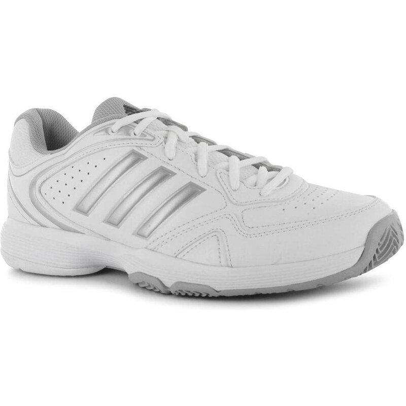 adidas Ambition VIII Stripes Dámská tenisová obuv White/Sil/Black