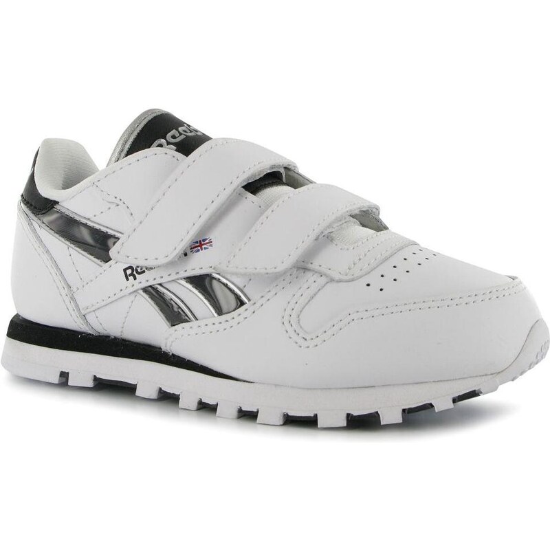 Reebok Classic CTM Tech 2V Childrens Trainers Wht/Blk/Silver