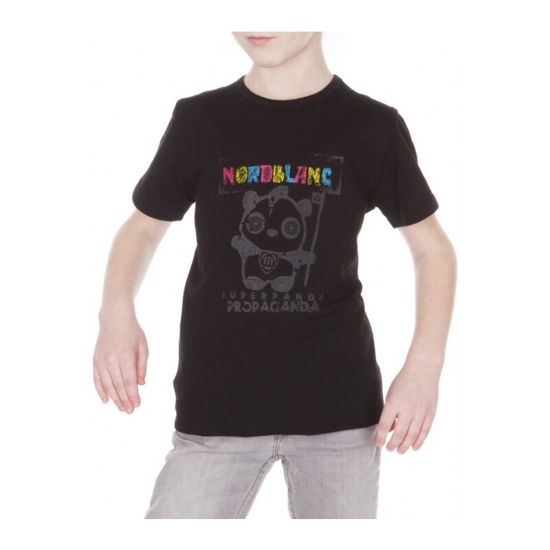 Dětské tričko NORDBLANC - NBSKT3681 black