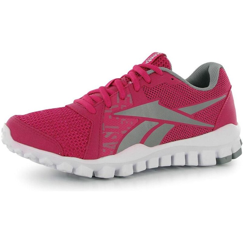 Reebok RealFlex Advance Ladies Running Shoes Pink/Grey