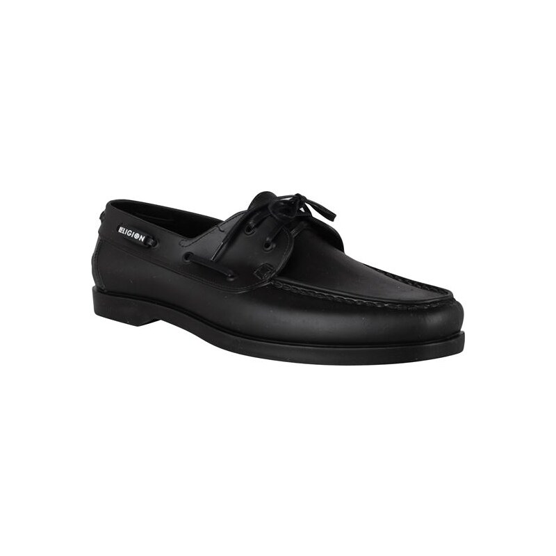 boty Religion Rubber Boat Shoes Black