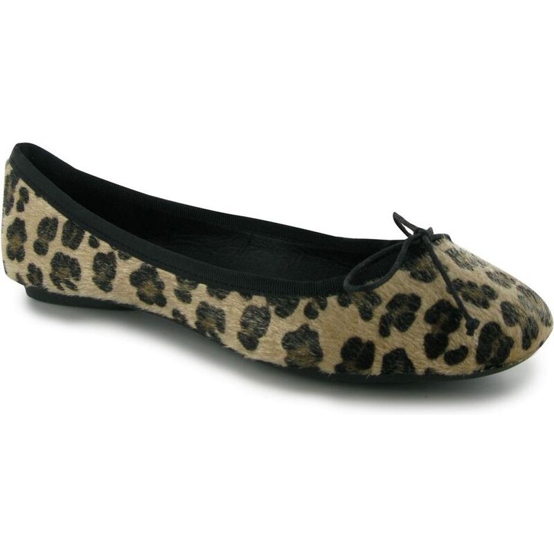 Kangol Leopard Ladies Ballet Shoes Multi