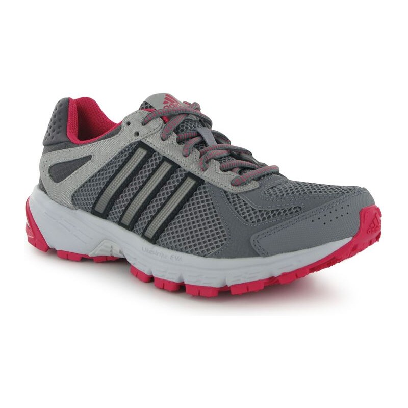 boty adidas Duramo 5 dámské Trail Running Shoes Grey/Iron/Pink