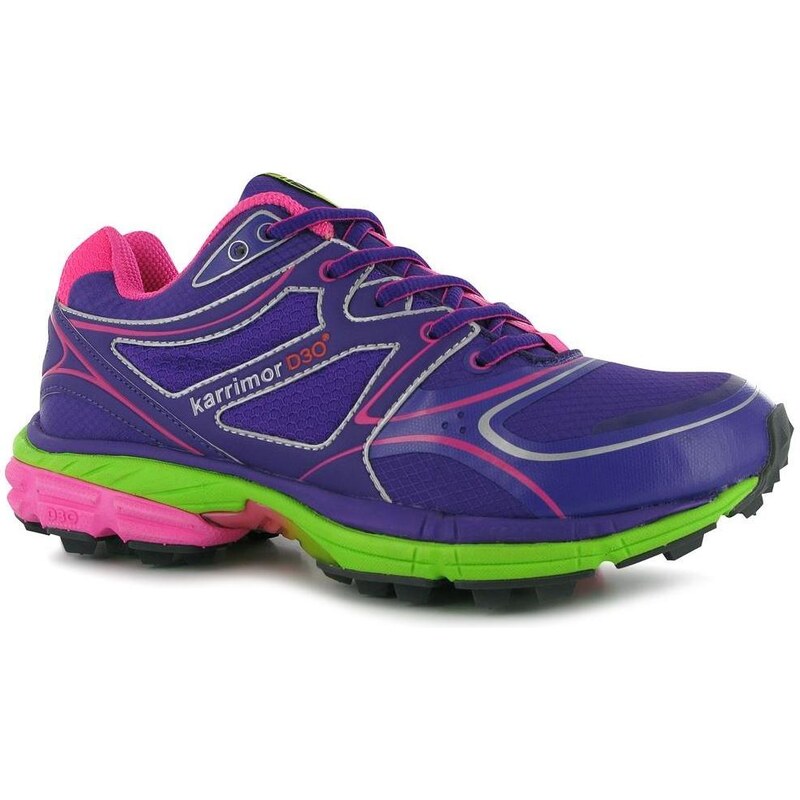 boty Karrimor D30 Excel dámské Trail Running Shoes Purple/Pink