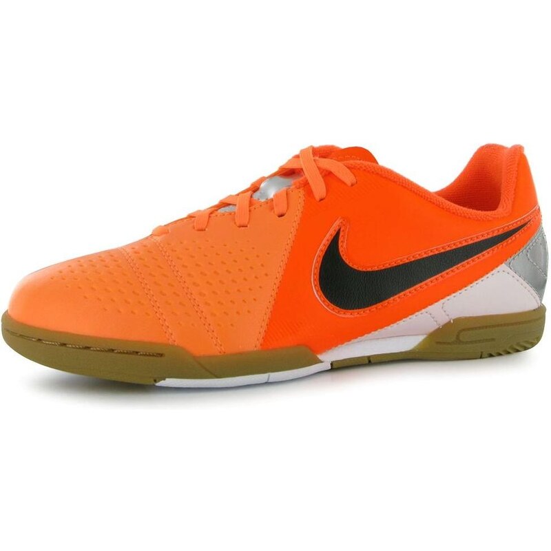 Nike CTR360 Libretto III Junior Indoor Football Trainers Orange/Black