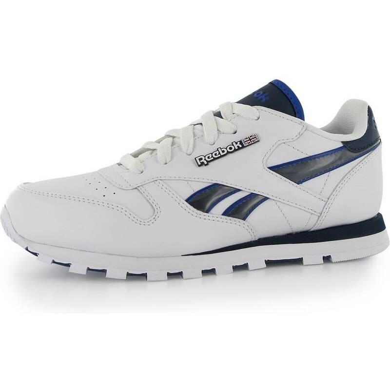 Reebok Classic CTM Tech Junior Trainers White/Nvy/Royal