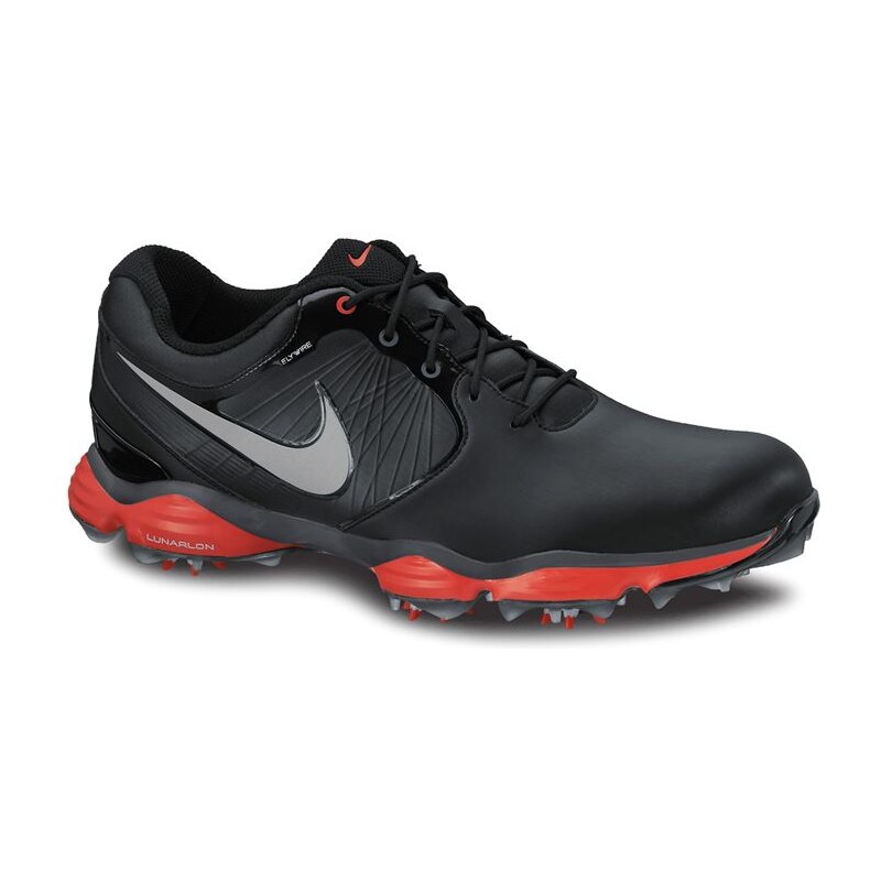Nike Lunar Control pánské Golf Shoes Black/Crimson