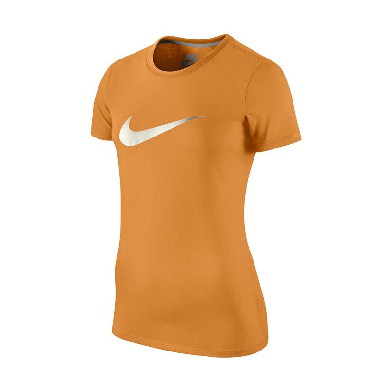 Triko Nike Swoosh T Shirt dámské Orange
