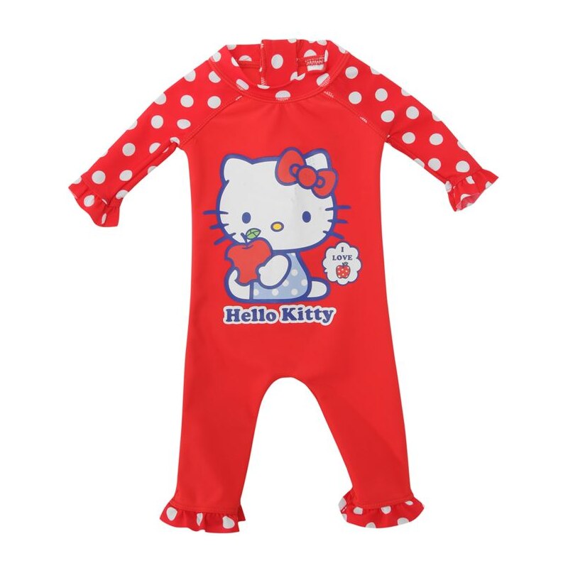 Hello Kitty Kitty Sun Suit Infant Red 18-24 Měsíců