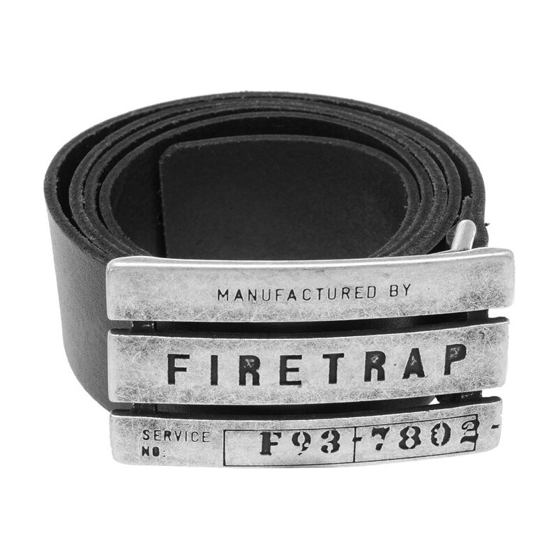 Pásek Firetrap Gate Belt pánské Black