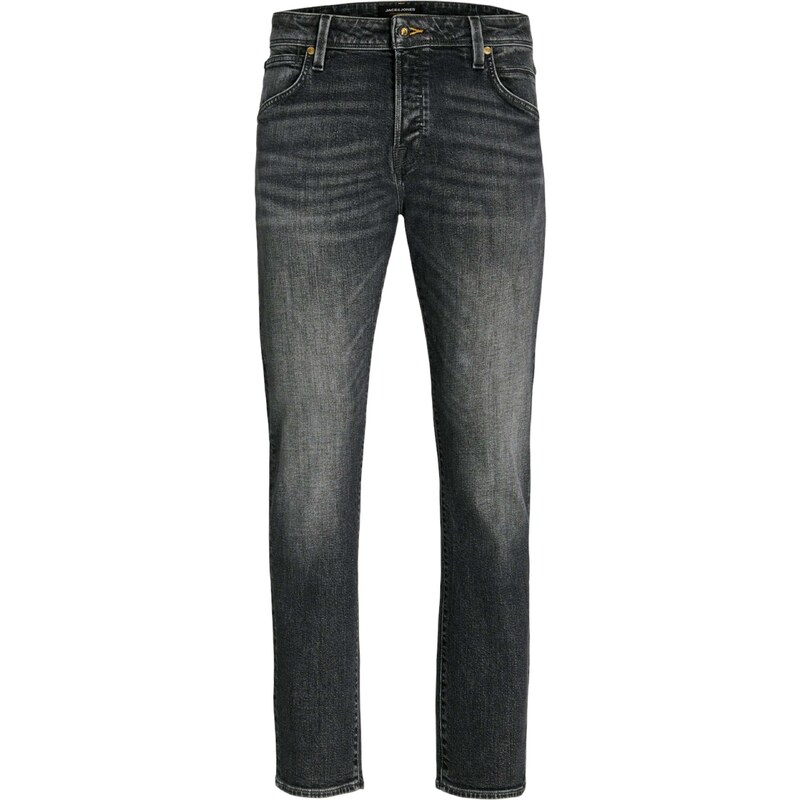 JACK & JONES Džíny JJIMike JJFox černá džínovina
