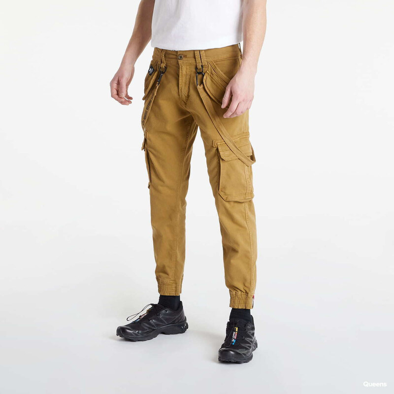 Kalhoty Alpha Industries Utility Pants Brown W34