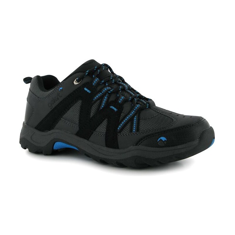 Gelert Ottawa Low dětské Walking Shoes Charcoal/Blue