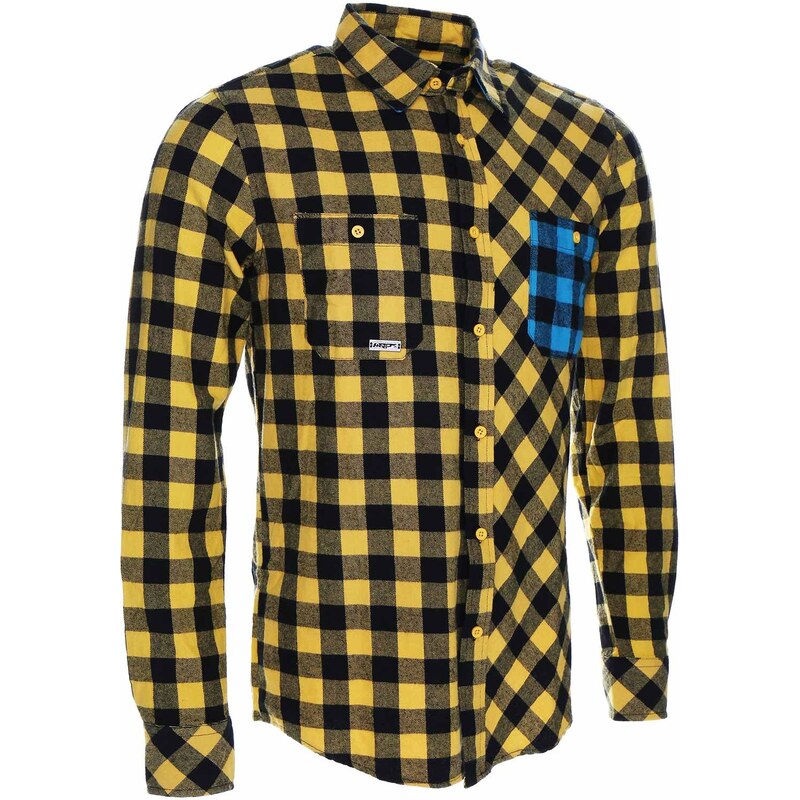 Košile pánská WOOX Flannel Rider Yellow