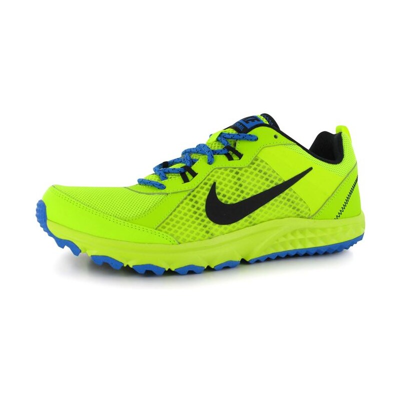 boty Nike Wild Trail Running Shoe pánské Volt/Blue 8.5 (43) - GLAMI.cz