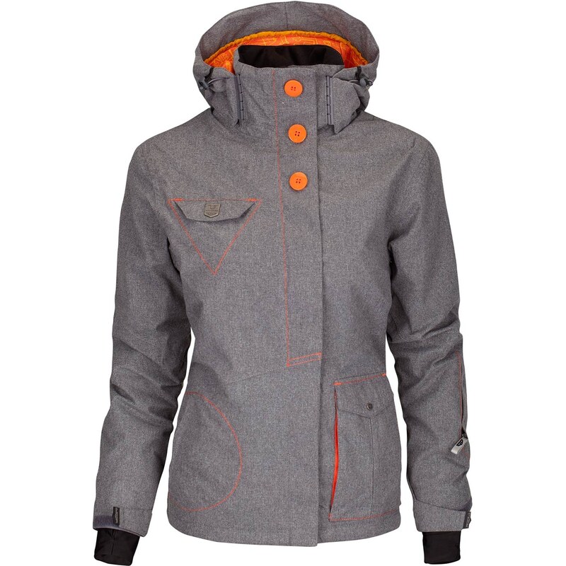 Zimní bunda dámská WOOX Fine Ladies' Jacket Grey