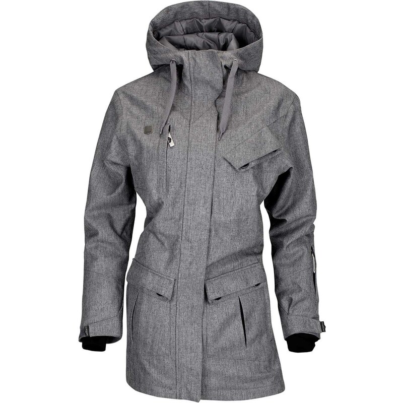 Zimní kabát dámský WOOX Cristy Ladies' Jacket Grey 38
