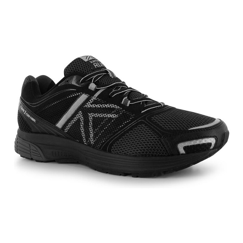 boty Karrimor Tempo 3 Control pánské Running Shoes Black/Silver