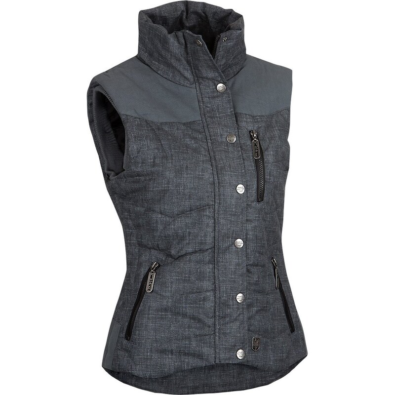 Zimní vesta dámská WOOX Street Padding Ladies' Vest Grey 36
